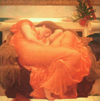 Lord Frederick Leighton : Flaming June